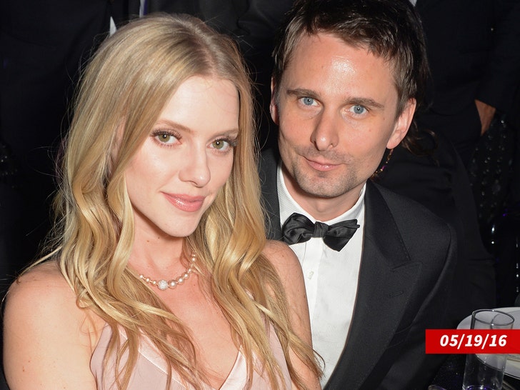 Matt Bellamy and Elle Evans getty sub 3