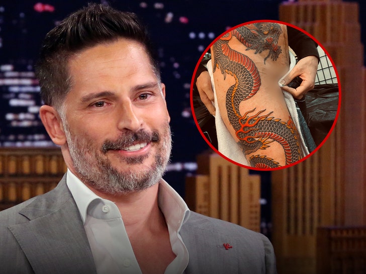joe Manganiello new tattoo getty insta 2