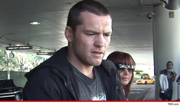 Sam Worthington -- Sued For Million Accused Of Beating Paparazzi :: 0912-sam-worthington-tmz-4