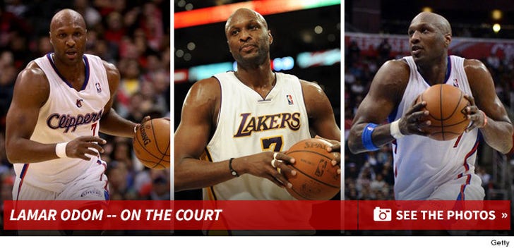 Lamar Odom -- Basketballin'