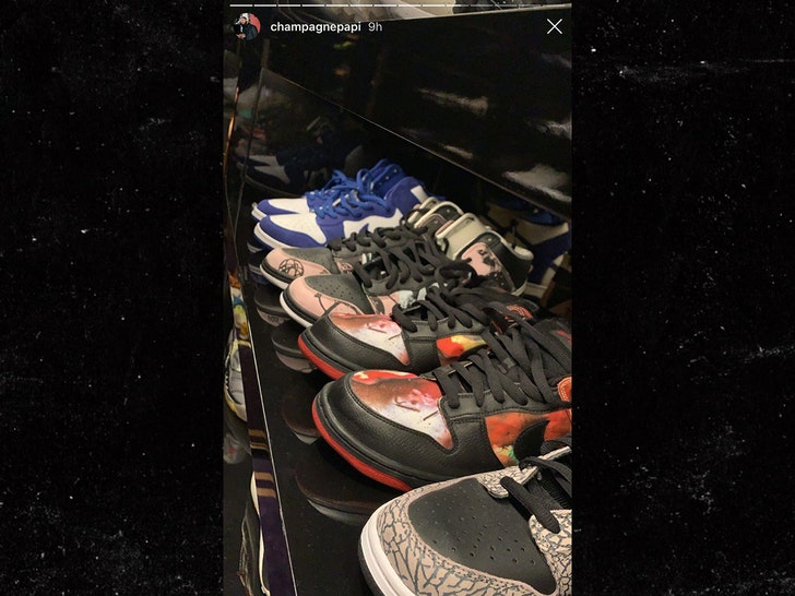 Drake's insane sneaker collection will make any sneakerhead's