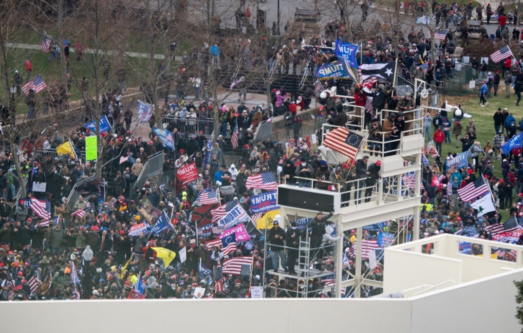Pro-Trump Protesters Storm U.S. Capitol Photos 8