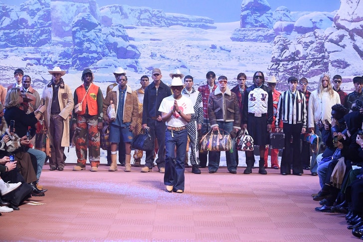 Pharrell Williams' Western Inspired Louis Vuitton Show