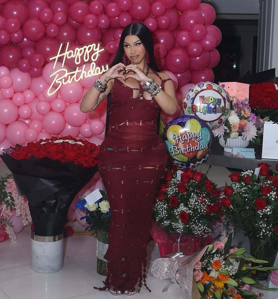 Cardi B Celebrates her 33rd Birthday in Style 4
