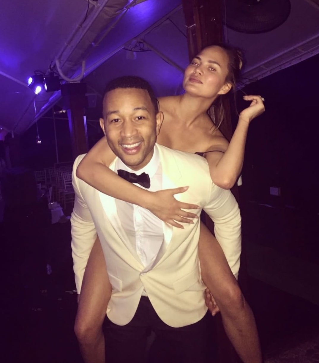 Chrissy Teigen and John Legend