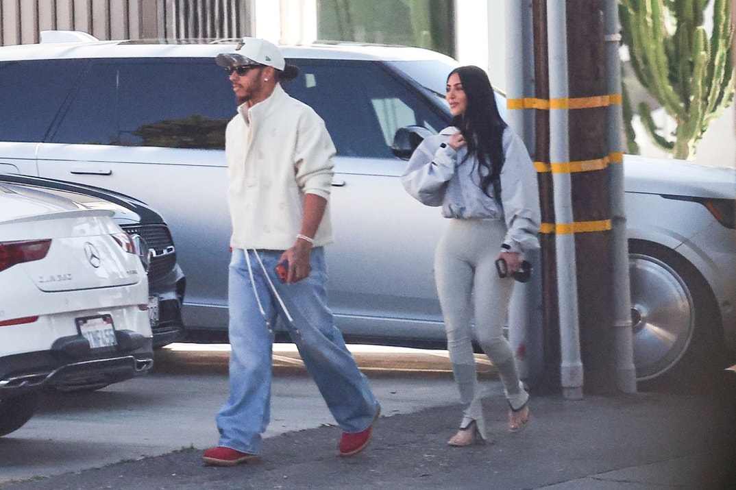 Kim Kardashian Lewis Hamilton Rugs  0