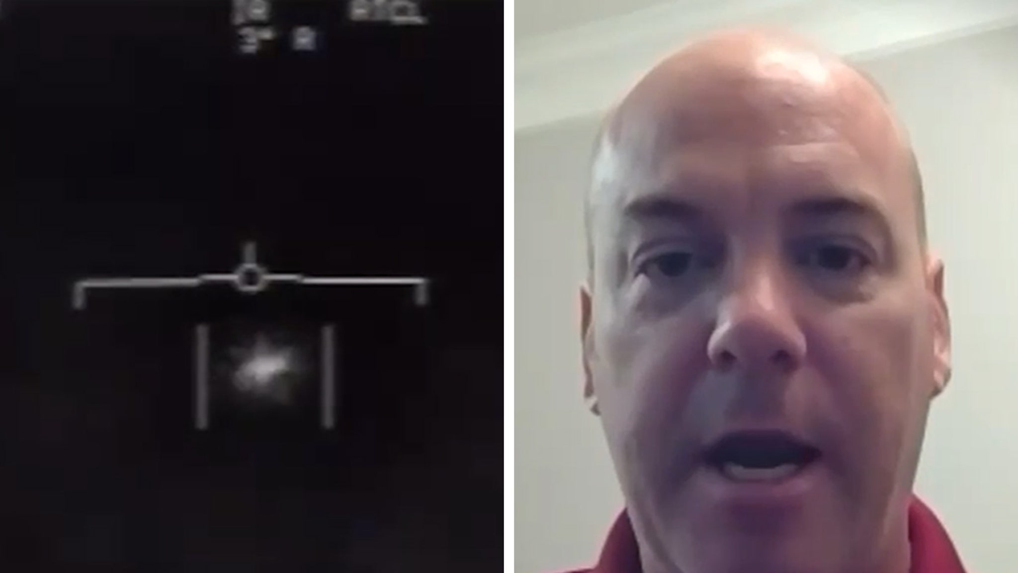 Military Pilot Who Filmed Famed 'Tic Tac' UFO Sighting Speaks On Camera