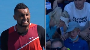 Tennis Star Nick Kyrgios Nails Kid With Frustration Shot, Apologizes With Racket