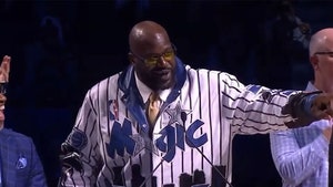 Shaquille O'Neal Says He'd Leave TNT Job To Work With Magic At Jersey Retirement