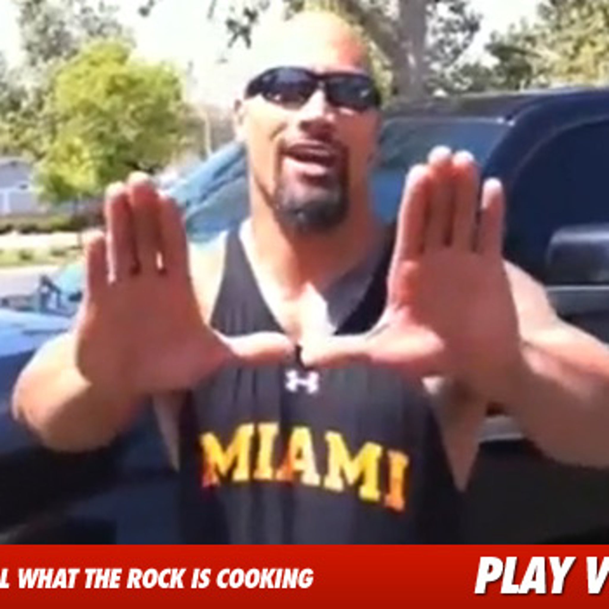 Attention Ohio State fans: Ex-Hurricane Dwayne 'The Rock' Johnson predicts  a Miami win 