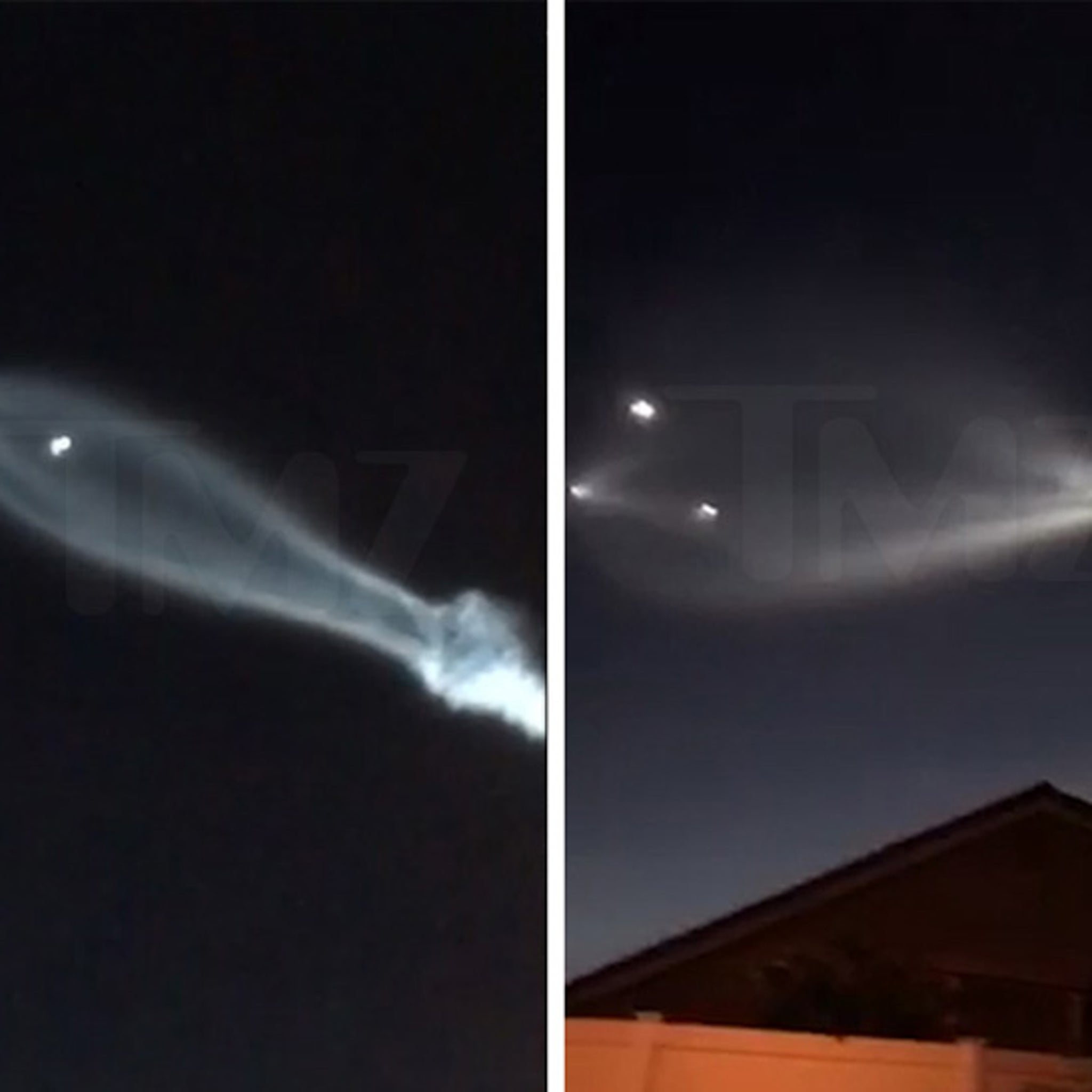 Elon Musk's SpaceX rocket lights up sky leaving Californians
