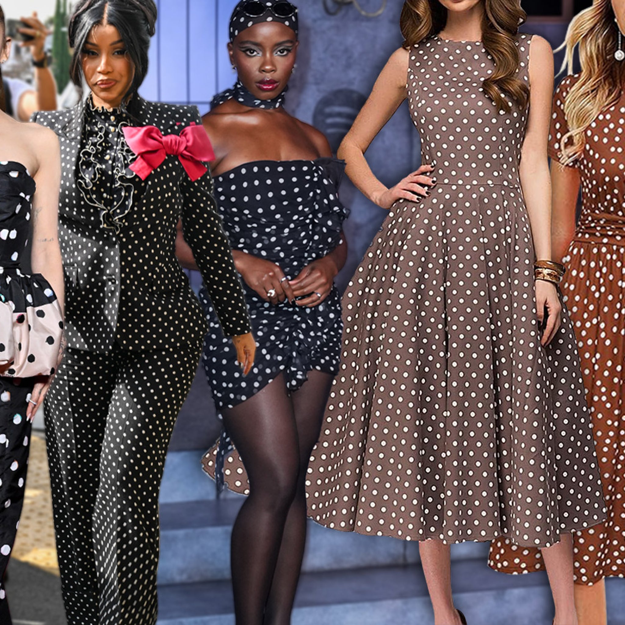 Celebrity Inspired Polka Dot Fashion on Amazon