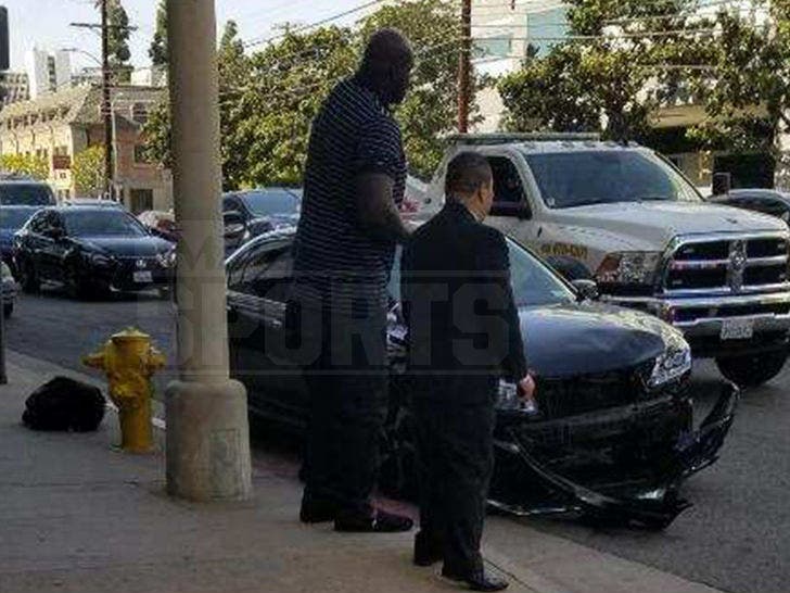Shaquille O'Neal's Good Samaritan Act For Stranded Driver Caught On ...