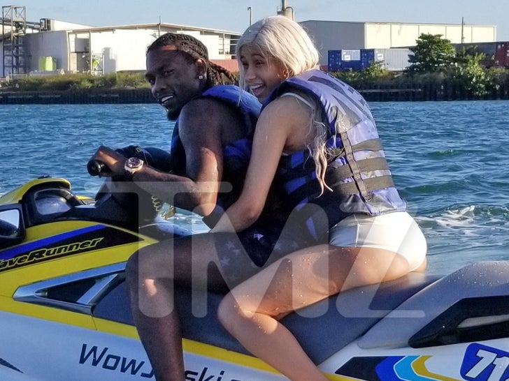 Cardi B and Offset Together in Puerto Rico