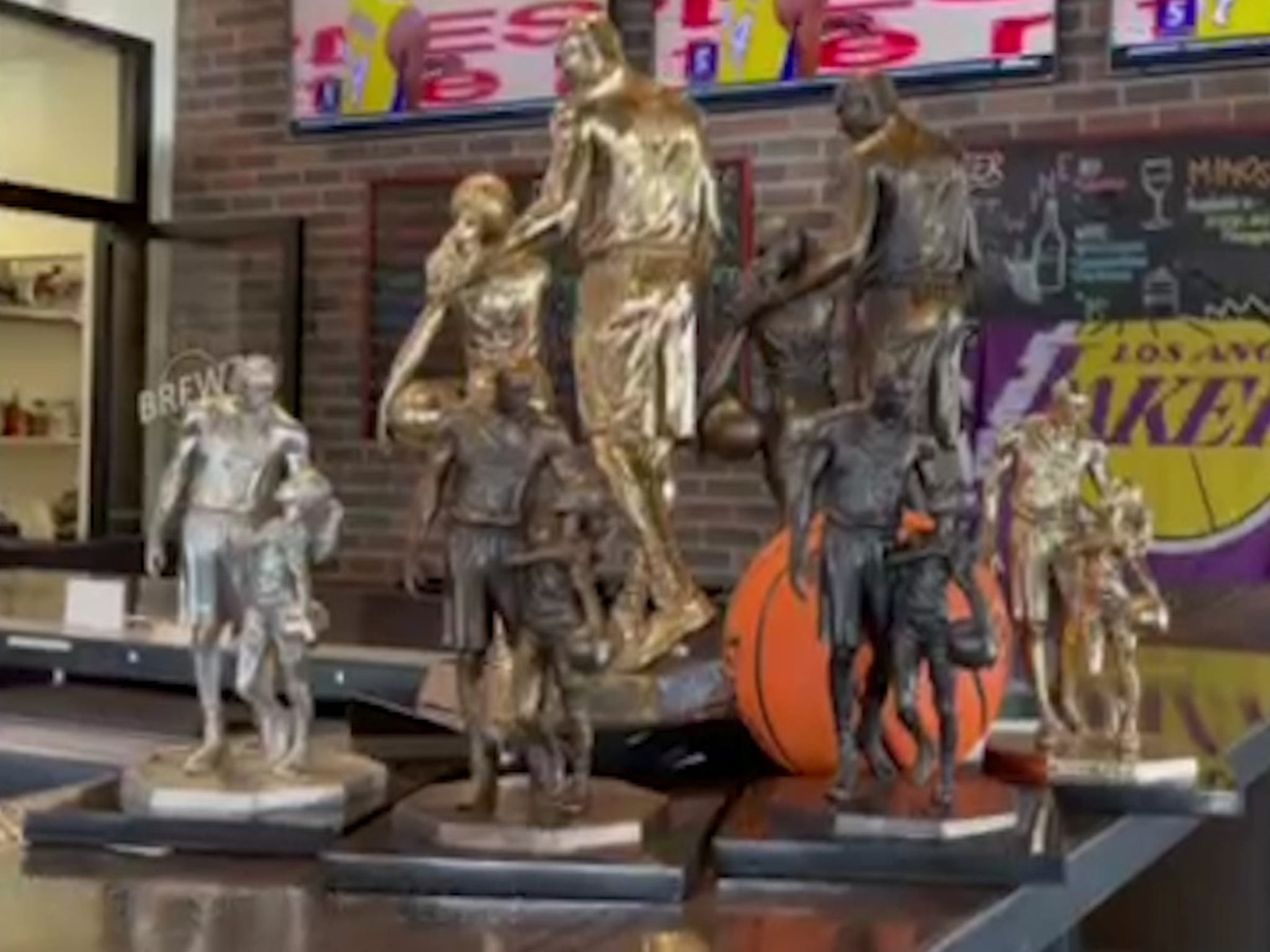 Kobe & Gigi Bryant Statue Sculptor Donates Four Replicas For Mamba Day