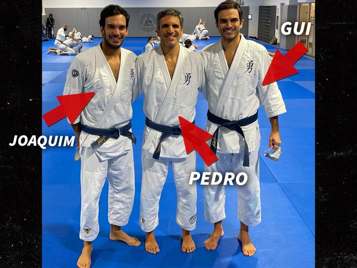 Joaquim Valente and brothers jiu jitsu