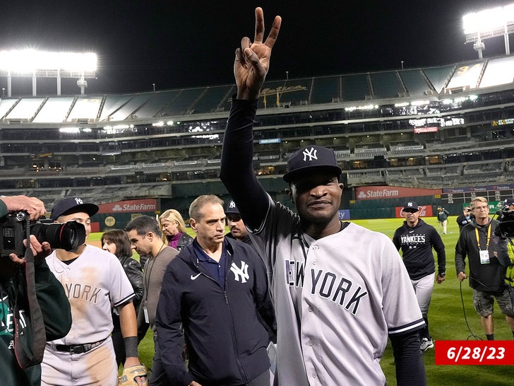 Yankees' Domingo German fires perfect game vs. A's