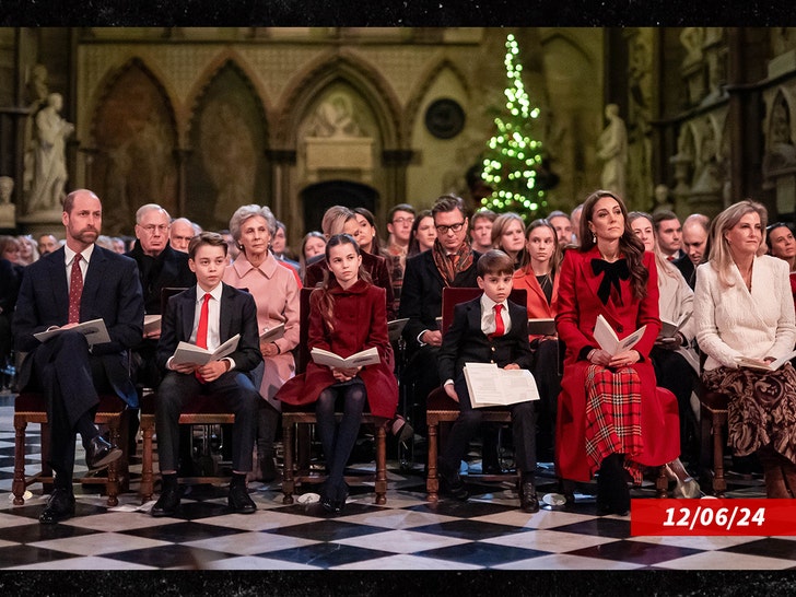 Members Of The Royal Family Attend The 'Together At Christmas' Carol Service