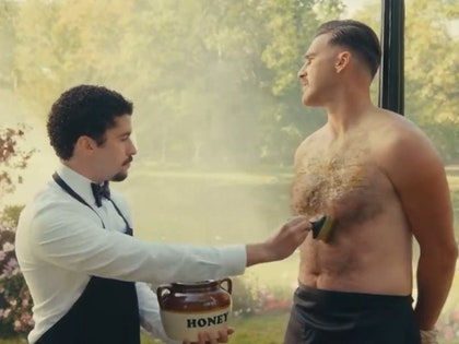 Bad Bunny and Travis Kelce