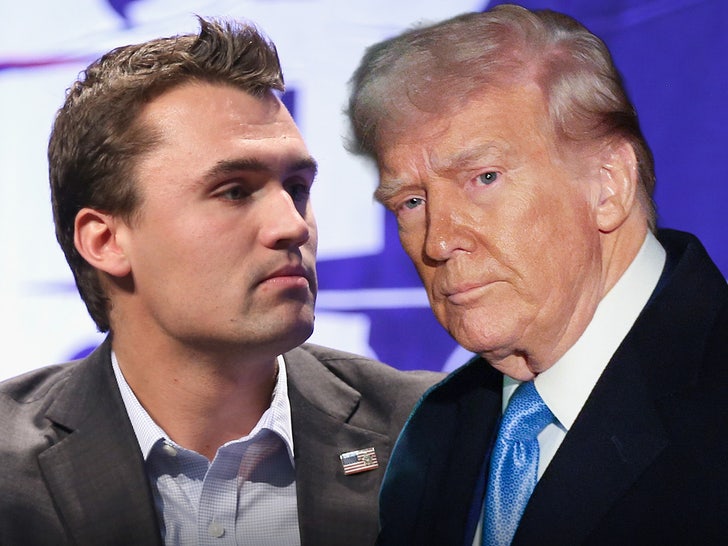 Charlie Kirk Donald Trump, the main Gate 2