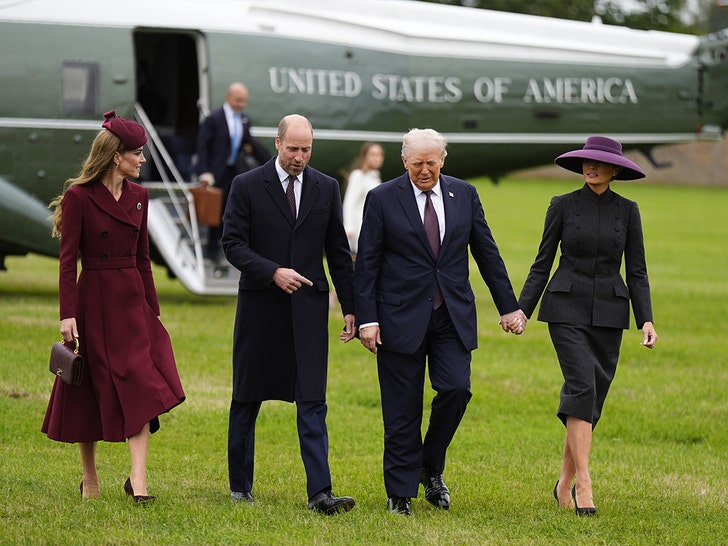 donald trump and royals getty 3