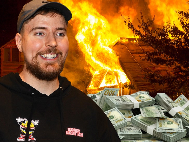 mr beast fire stunt getty comp