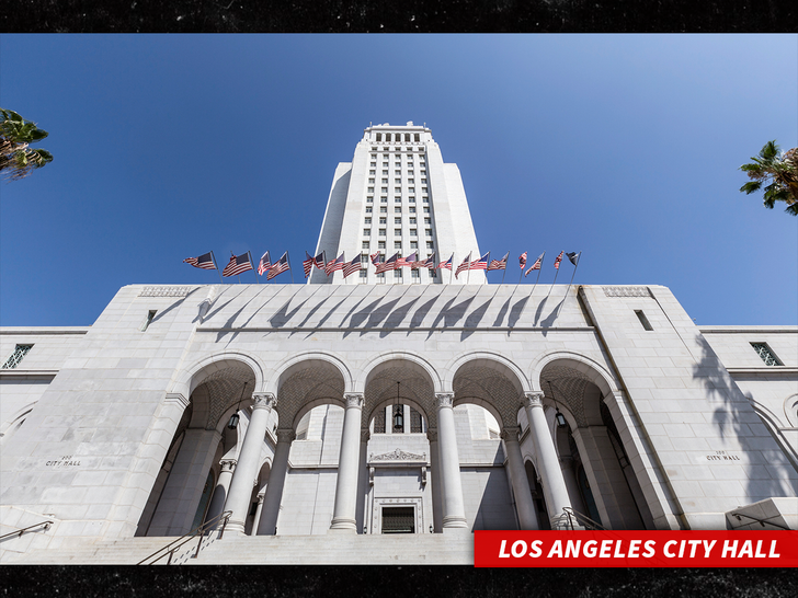 sub los angeles city hall getty
