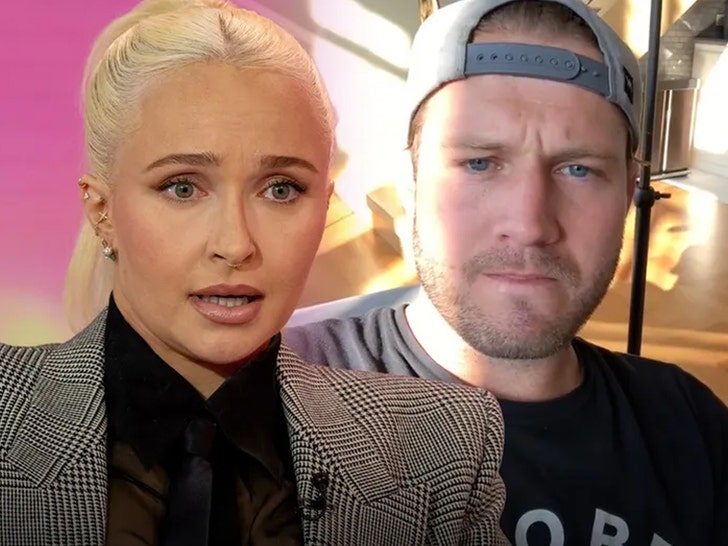 hayden panettiere and brian hickerson getty comp