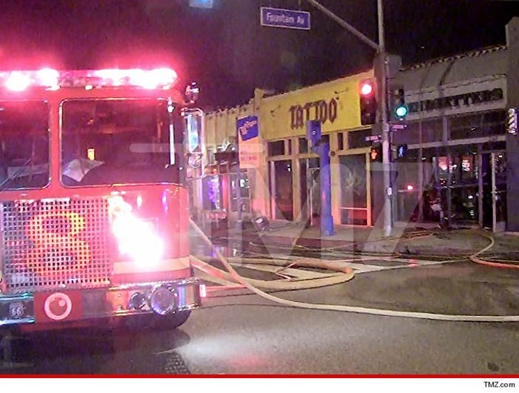 Kat Von D -- Tattoo Shop Burning :: 1023-kat-von-do-tattoo-wm-3