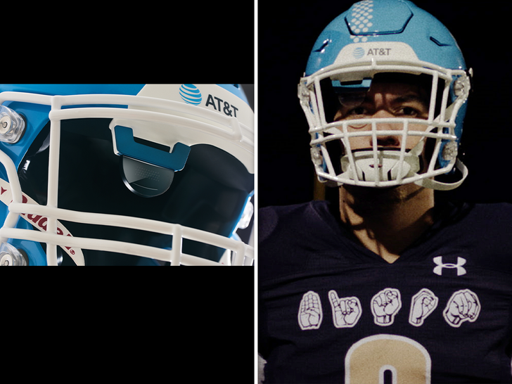 How AT&T and Translation made a 5G football helmet for deaf and  hard-of-hearing players