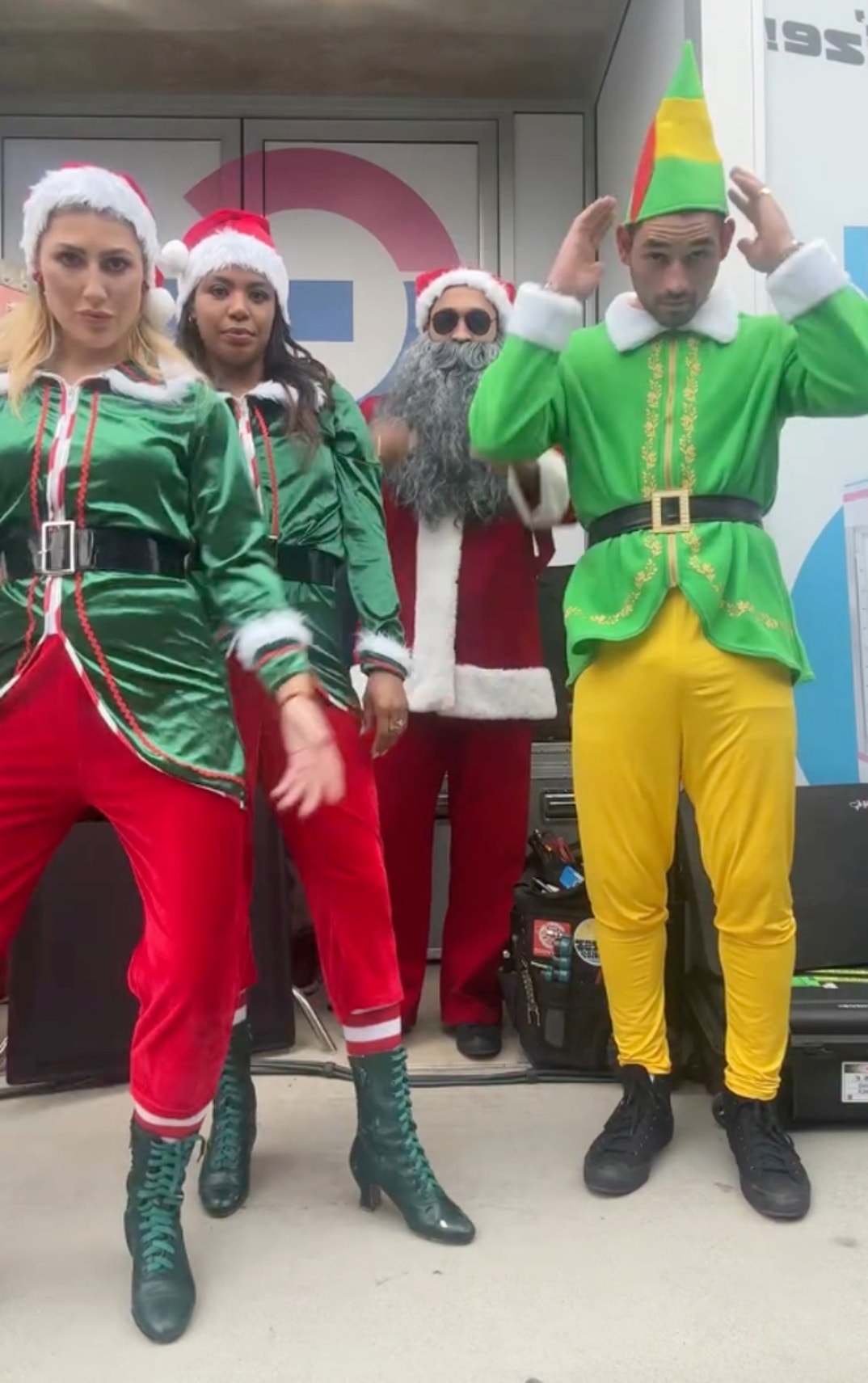 Emma Slater, Britt Stewart, Brandon Artmstrong and Alan Bersten