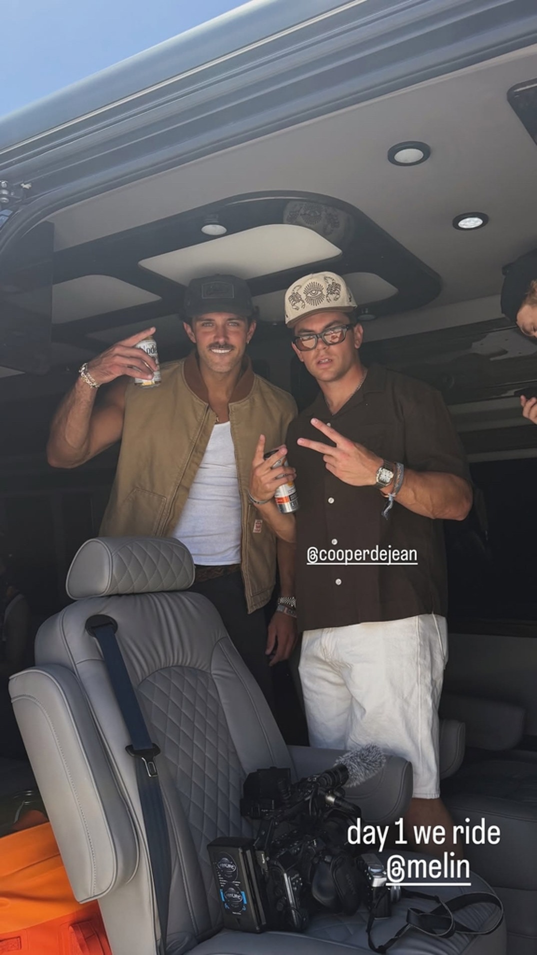 Steven Kelly and Cooper DeJean