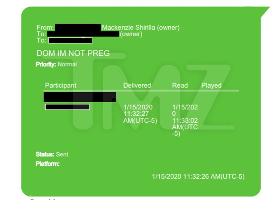 Mackenzie Shirilla Text With Late Boyfriend Dominic Russo 10