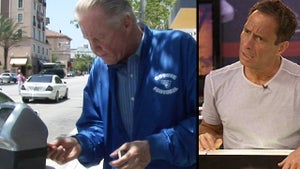 Jon Voight -- Stumped by Futuristic Parking Thingy