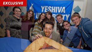 Kobayashi Goes Kosher -- Devours Giant Jewish Pastry