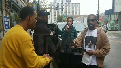 Kanye West Gives Homeless Man $100, Promises to Send Him Free Yeezys