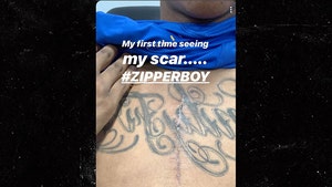 Shareef O'Neal Shows Off Gnarly Heart Surgery Scar, '#Zipperboy'