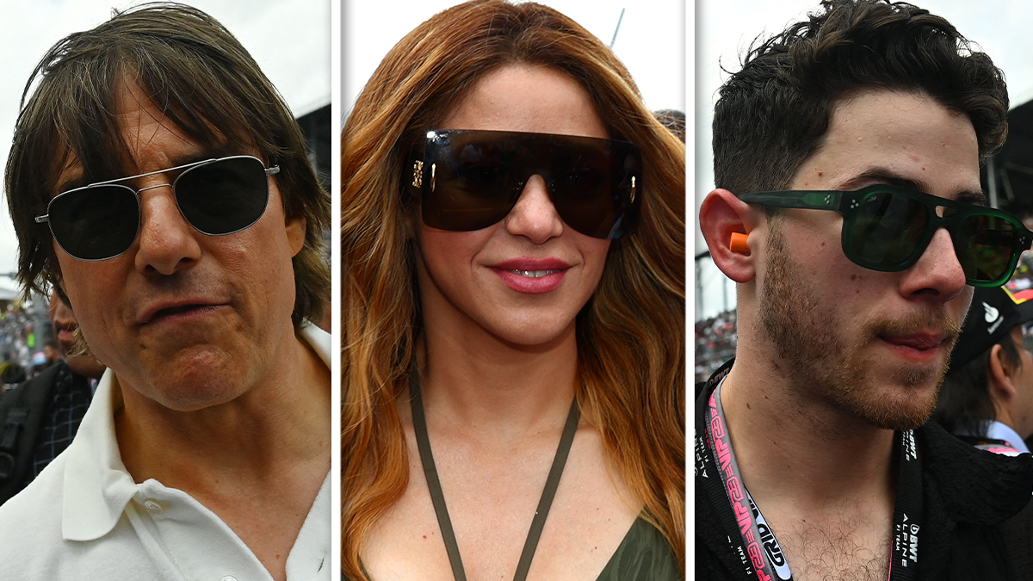 Celebrities attend F1 Grand Prix of Miami