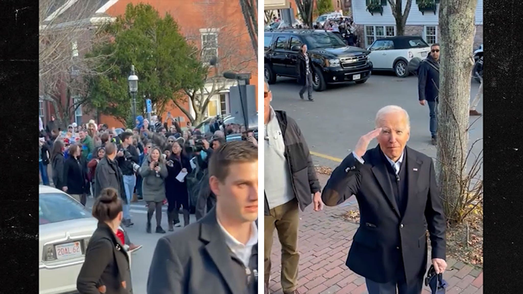 President Biden heckled by pro-Palestinian crowd during Nantucket getaway