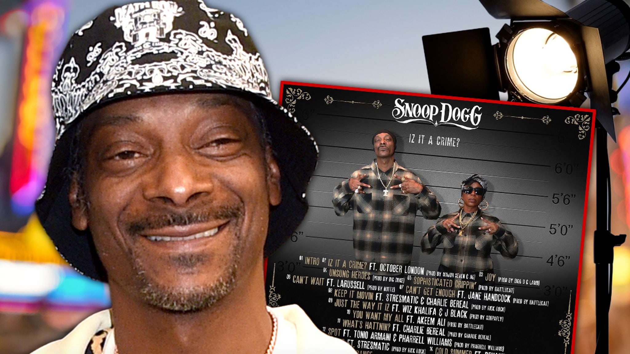 Snoop Dogg's New Album & Movie 'Iz It A Crime' Drops Tonight
