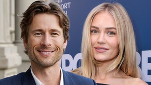 Glenn Powell and michelle randolph getty 1