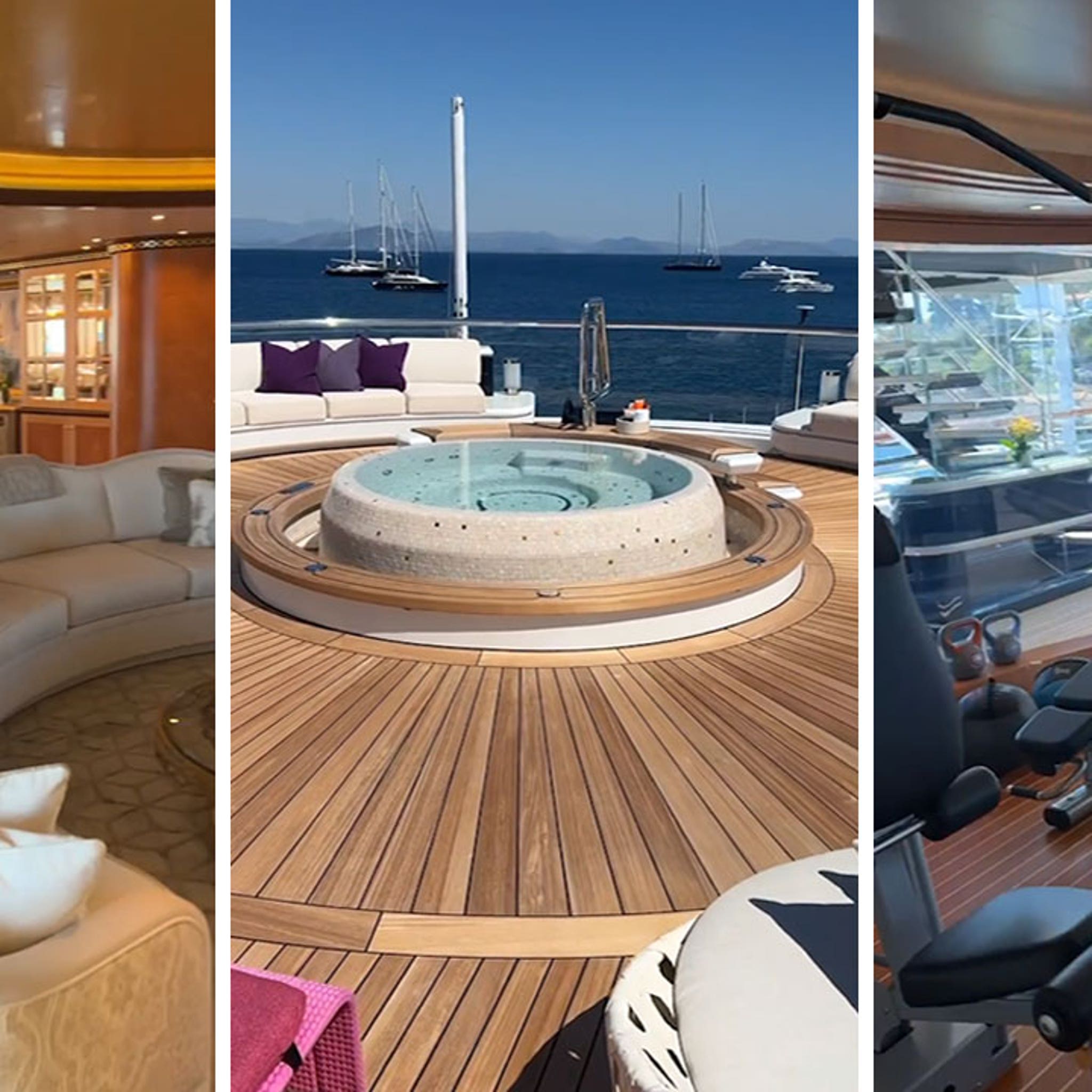 Inside Magic Johnson's Yacht - $500k-a-week Superyacht Amadeus