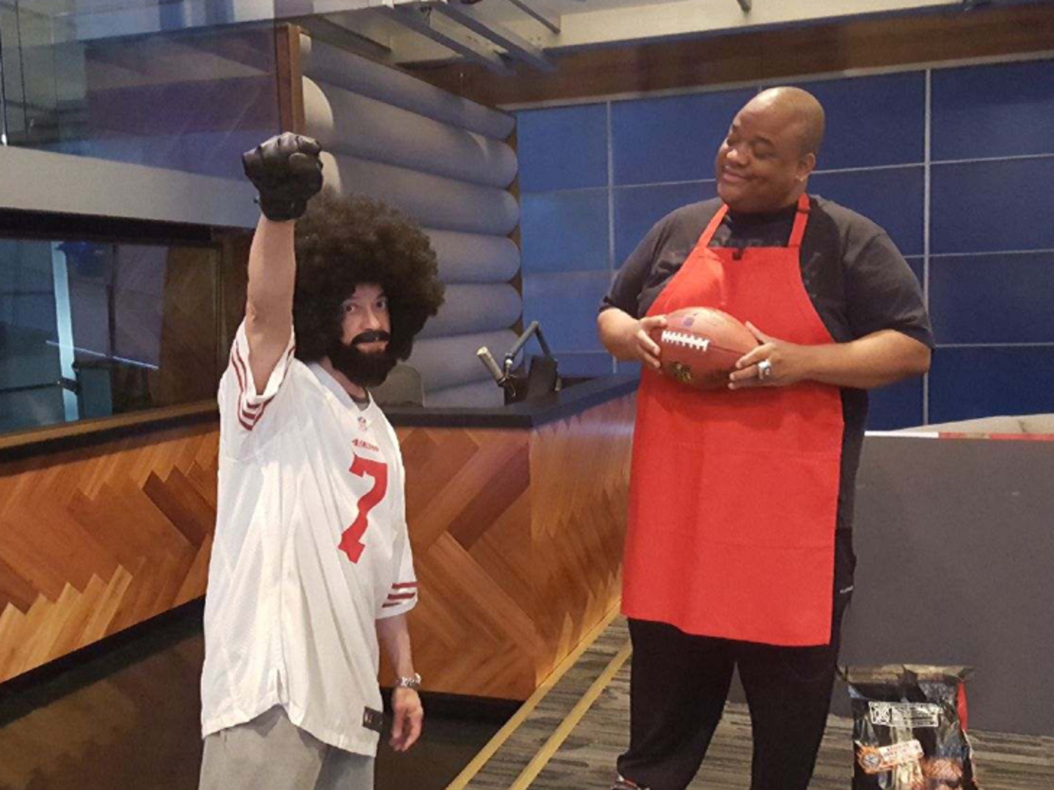 Jason Whitlock's Kaepernick Impersonator Is Kid from Kid 'n Play