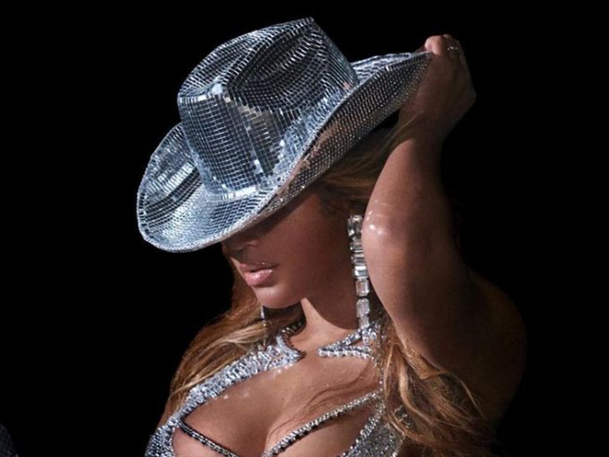 Beyoncé Disco Ball Cowboy Hat Sells Out,  Shop Bombarded With