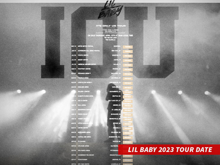 Lil Baby 2023 Tour Date