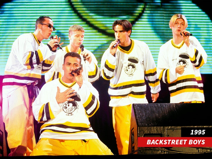 backstreet boys band 1995 getty 2