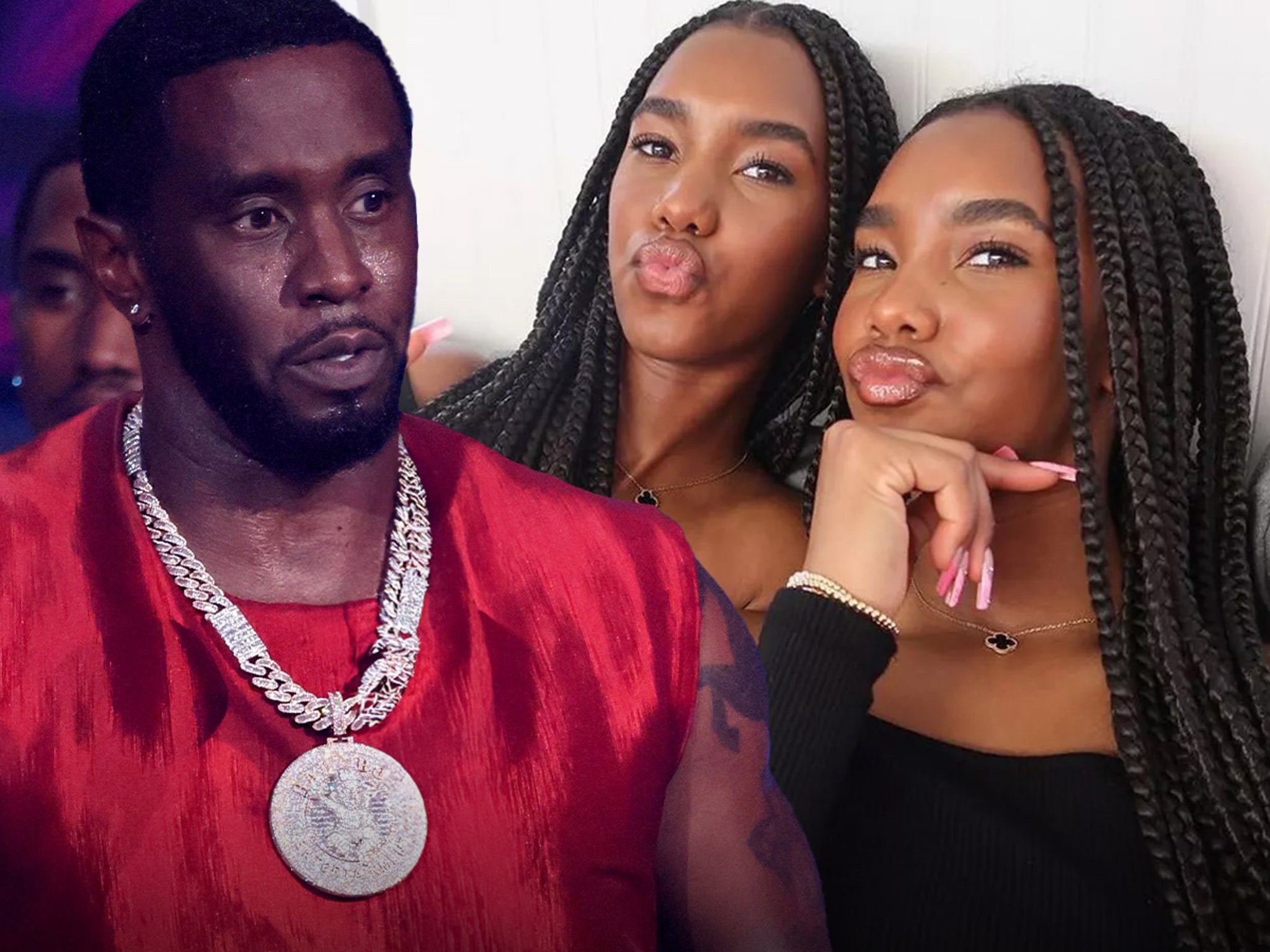 Las hijas gemelas de Diddy apoyan a su padre en medio de una investigación por tráfico sexual