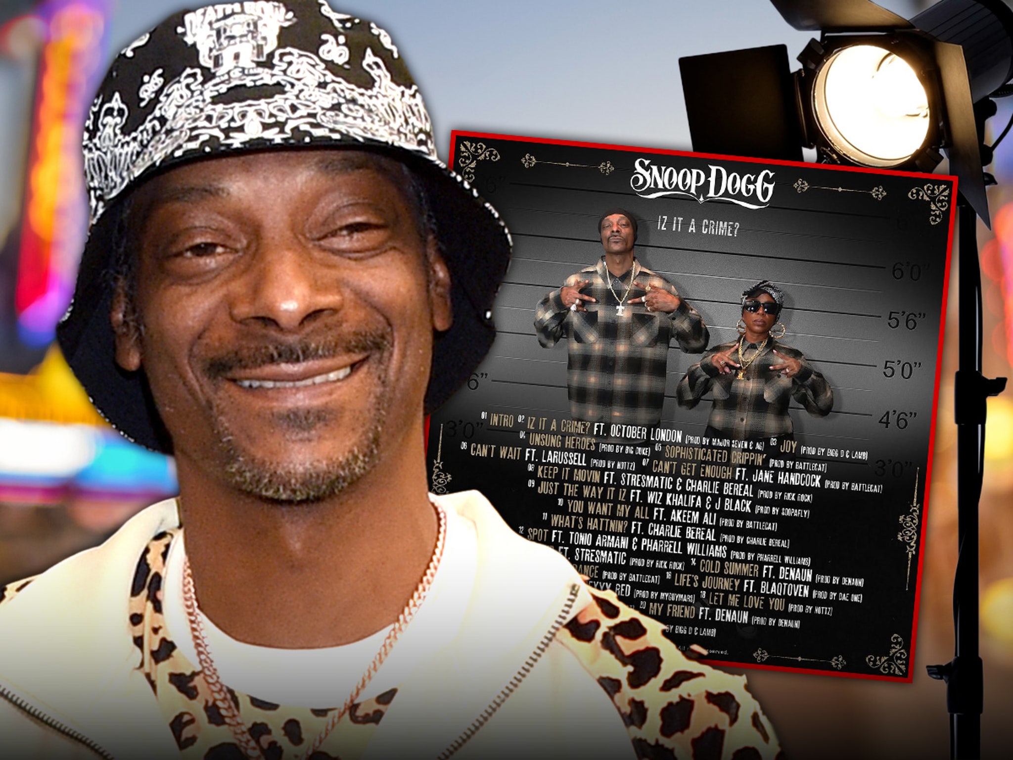 Snoop Dogg's New Album & Movie 'Iz It A Crime' Drops Weds. Night