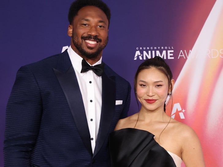 Chloe Kim​ and Myles Garrett Attend The Crunchyroll Anime Awards in Tokyo
