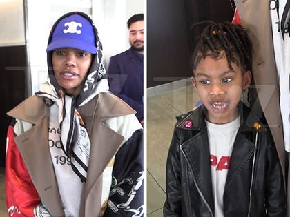 Teyana Taylor and daughter Rue Shumpert